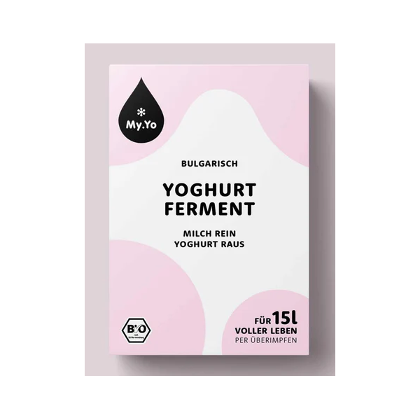 Ferment probiotic pentru iaurt bulgaresc bio 15g My.Yo