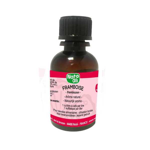 Aroma naturala de zmeura bio 30ml Nat-ali