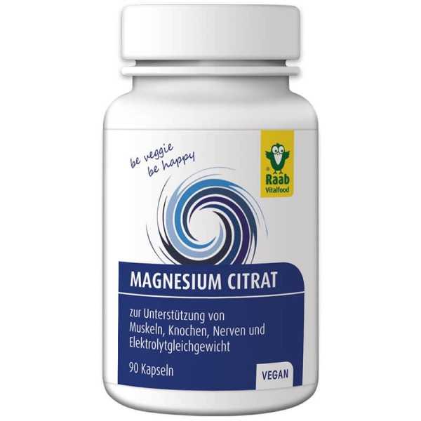 Citrat de magneziu 600mg 90 capsule 54g Raab
