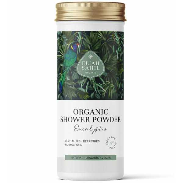 Gel de dus pudra cu eucalipt ecologic 90g Eliah Sahil