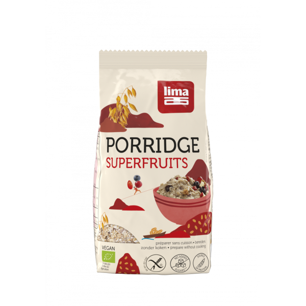 Porridge cu superfructe bio 350g Lima