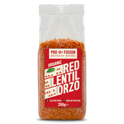 Paste orzo din linte rosie...