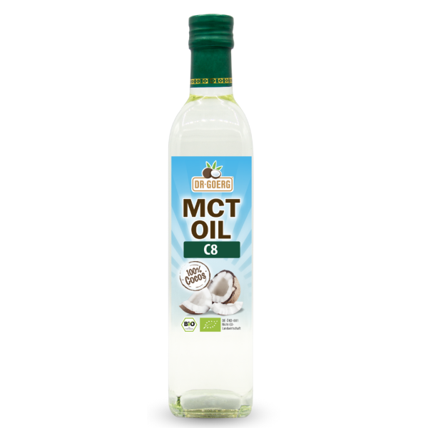 Ulei de cocos mct c8 bio 500ml Dr. Goerg