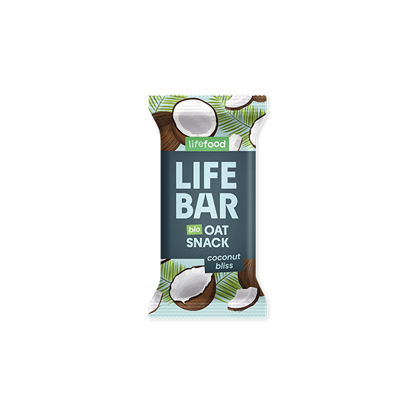 Baton de ovaz cu cocos bio 40g Lifebar