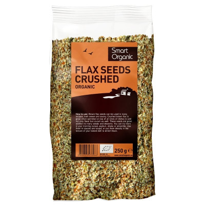 Seminte de in maro pisate...