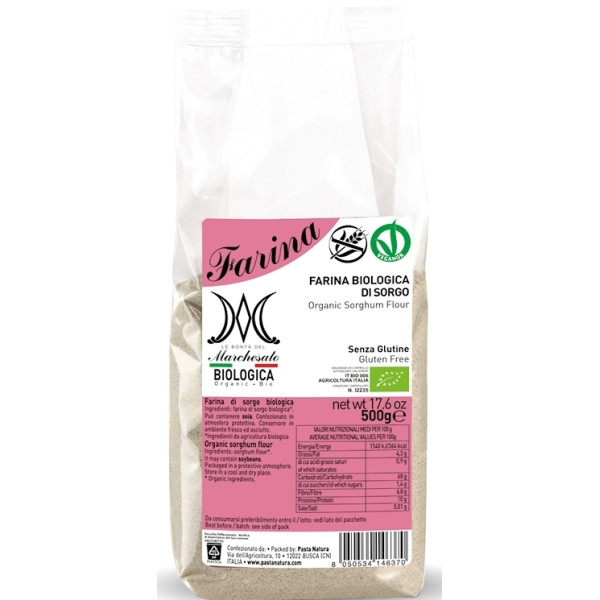 Faina de sorg bio 500g Marchesato