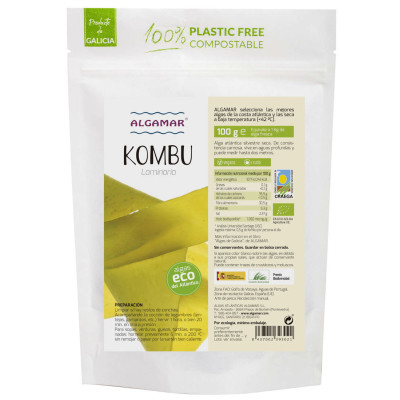 Alge kombu bio 100g Algamar
