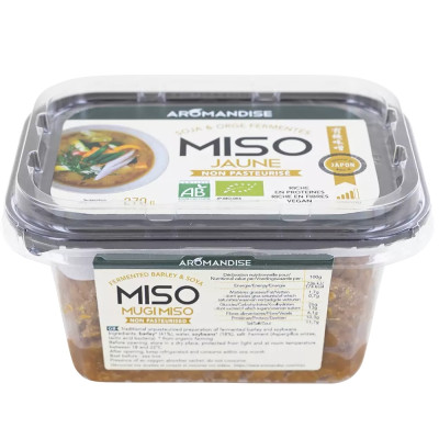 Pasta miso galbena bio 270g...