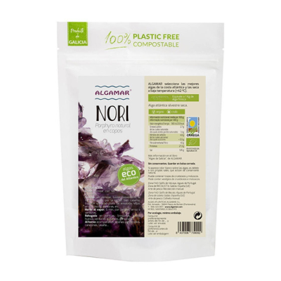 Alge nori bio 50g Algamar