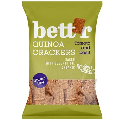Crackers cu quinoa, rosii...