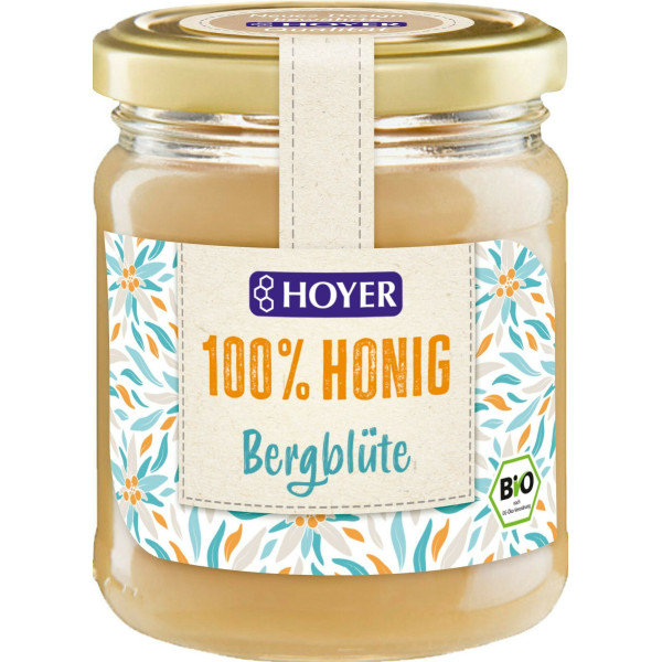 Miere de flori de munte bio 250g Hoyer