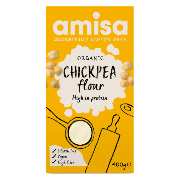 Faina de naut bio 400g Amisa