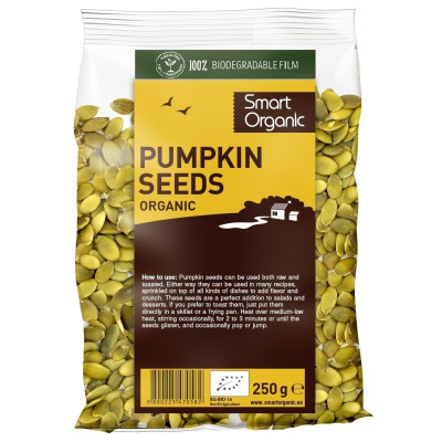 Seminte de dovleac bio 250g...