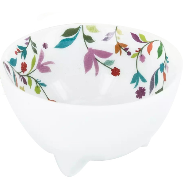 Suport pentru betisoare si conuri parfumate din portelan flora Aromandise