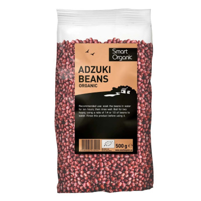 Fasole azuki bio 500g Smart...