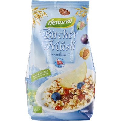 Musli bircher bio 500g Dennree
