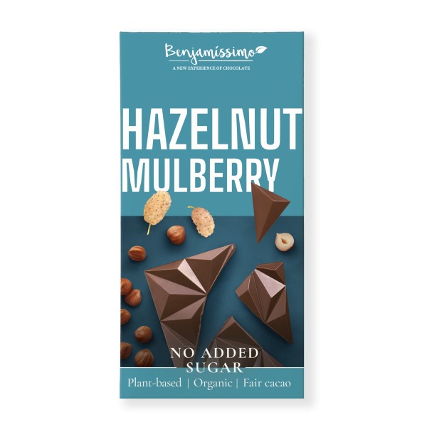 Ciocolata cu alune si dude bio 60g Benjamissimo