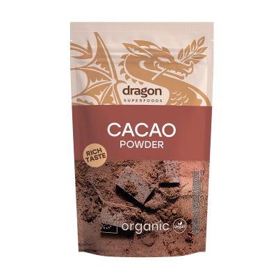 Cacao pudra bio 200g Dragon...