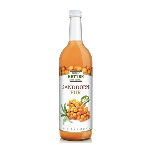 Suc de catina pur bio 750ml Retter