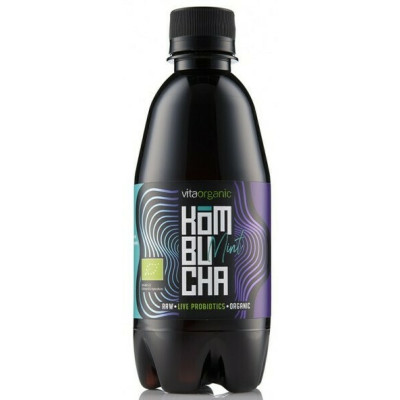Kombucha cu menta bio 330ml...