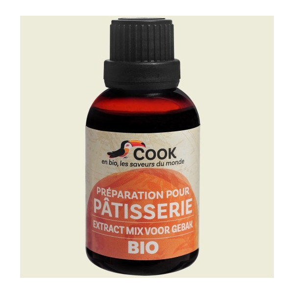 Mix esenta pentru patiserie bio 50ml Cook