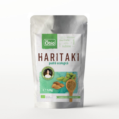 Haritaki pudra bio 125g Obio
