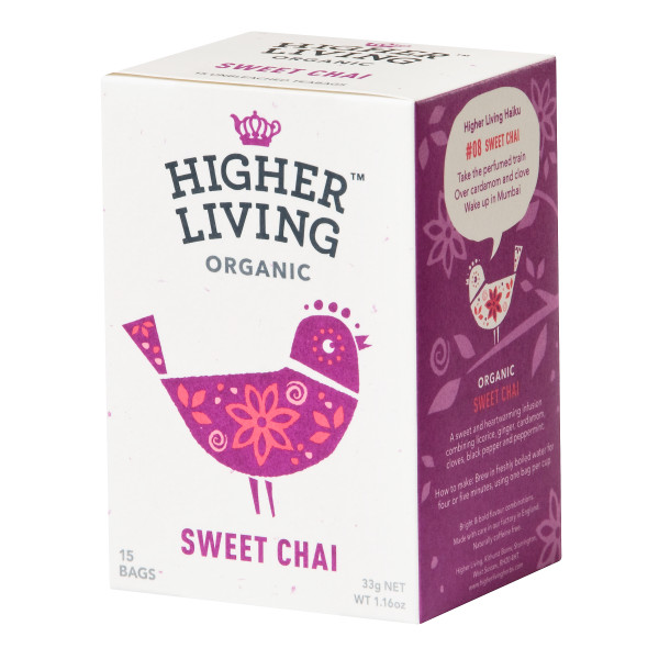 Ceai sweet chai bio 15dz 33g Higher Living