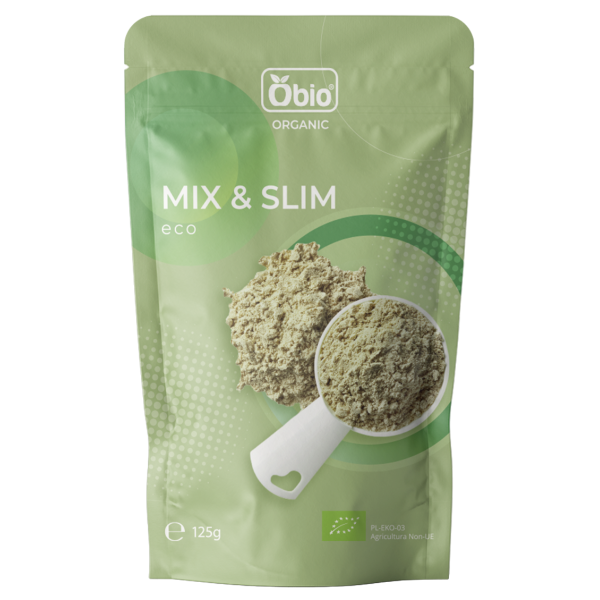 Mix and slim pudra bio 125g Obio