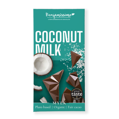 Ciocolata cu cocos bio 60g...