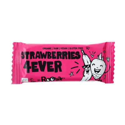 Baton cu capsuni bio 30g...