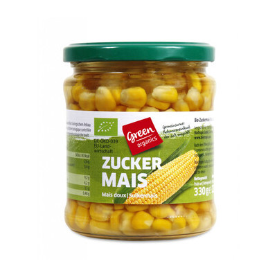 Porumb dulce bio 330g Green...