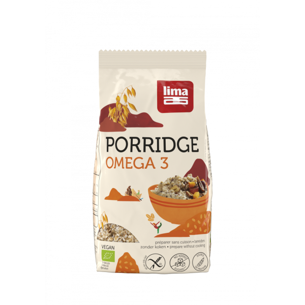 Porridge omega 3 bio 350g Lima