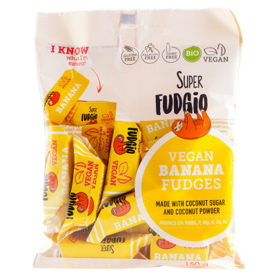 Caramele - aroma banane bio...