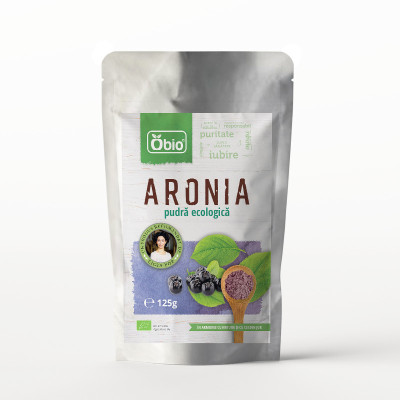 Aronia pudra bio 125g Obio