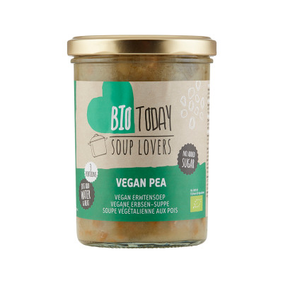 Supa crema de mazare bio...