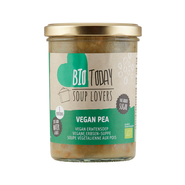 Supa crema de mazare bio 400ml Bio Today