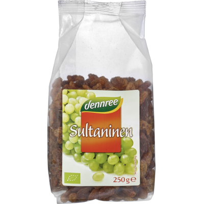 Stafide bio 250g Dennree