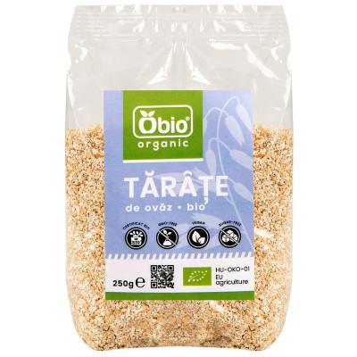 Tarate de ovaz bio 250g Obio