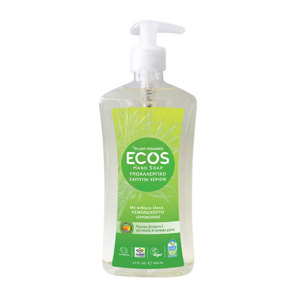 Sapun cu lemongrass hipoalergen 500ml Ecos