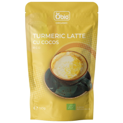 Turmeric latte cu cocos bio...