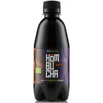 Kombucha cu piersici bio...