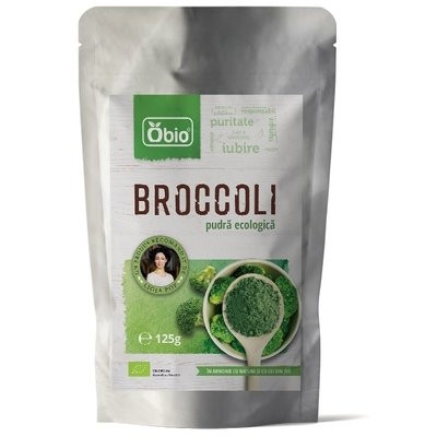 Broccoli pudra bio 125g Obio