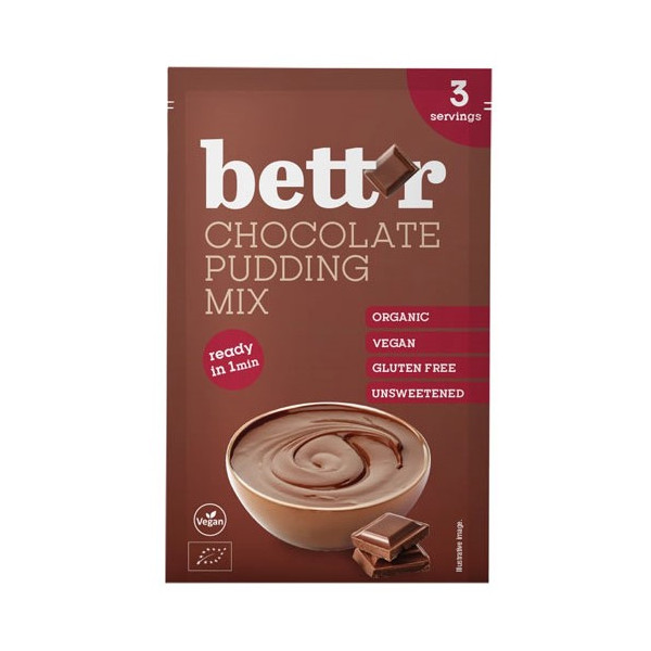 Mix pentru budinca cu ciocolata bio 30g Bettr