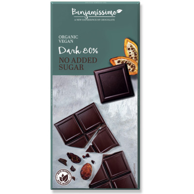 Ciocolata cu 80% cacao fara...