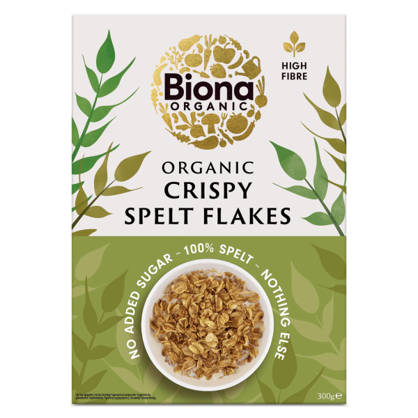 Fulgi de spelta crispy bio 300g Biona