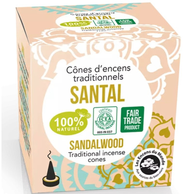 Conuri parfumate santal 12...