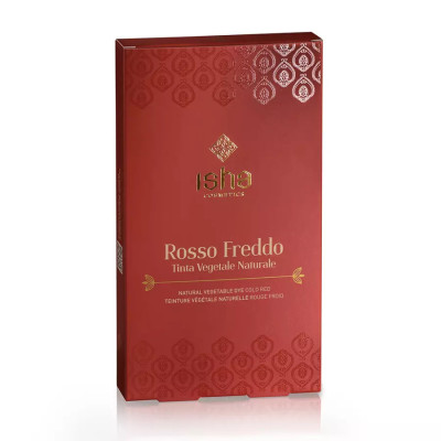 Vopsea de par naturala rosu...