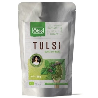 Tulsi pudra bio 125g Obio