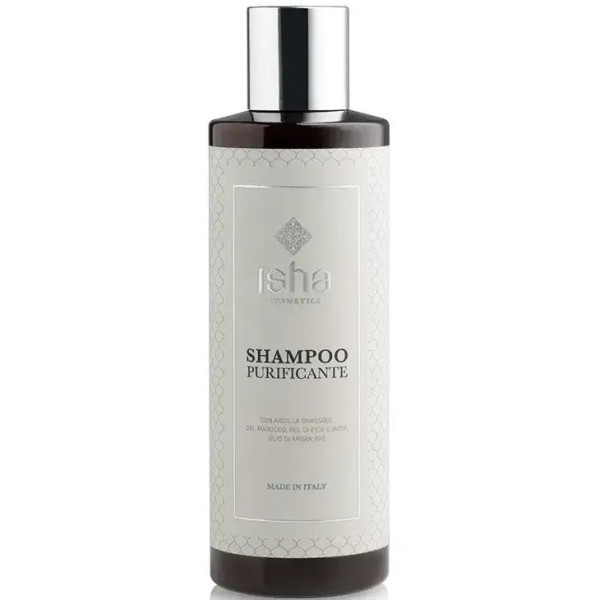 Sampon purificant cu argila ghassoul 200ml Isha