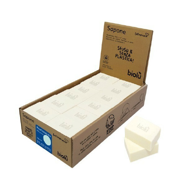 Sapun solid cu bicarbonat ecologic 24 buc x 140g Biolu